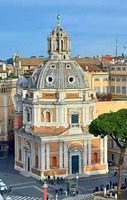 Řím, Piazza della Madona di Loreta, Santa Maria di Loreta
